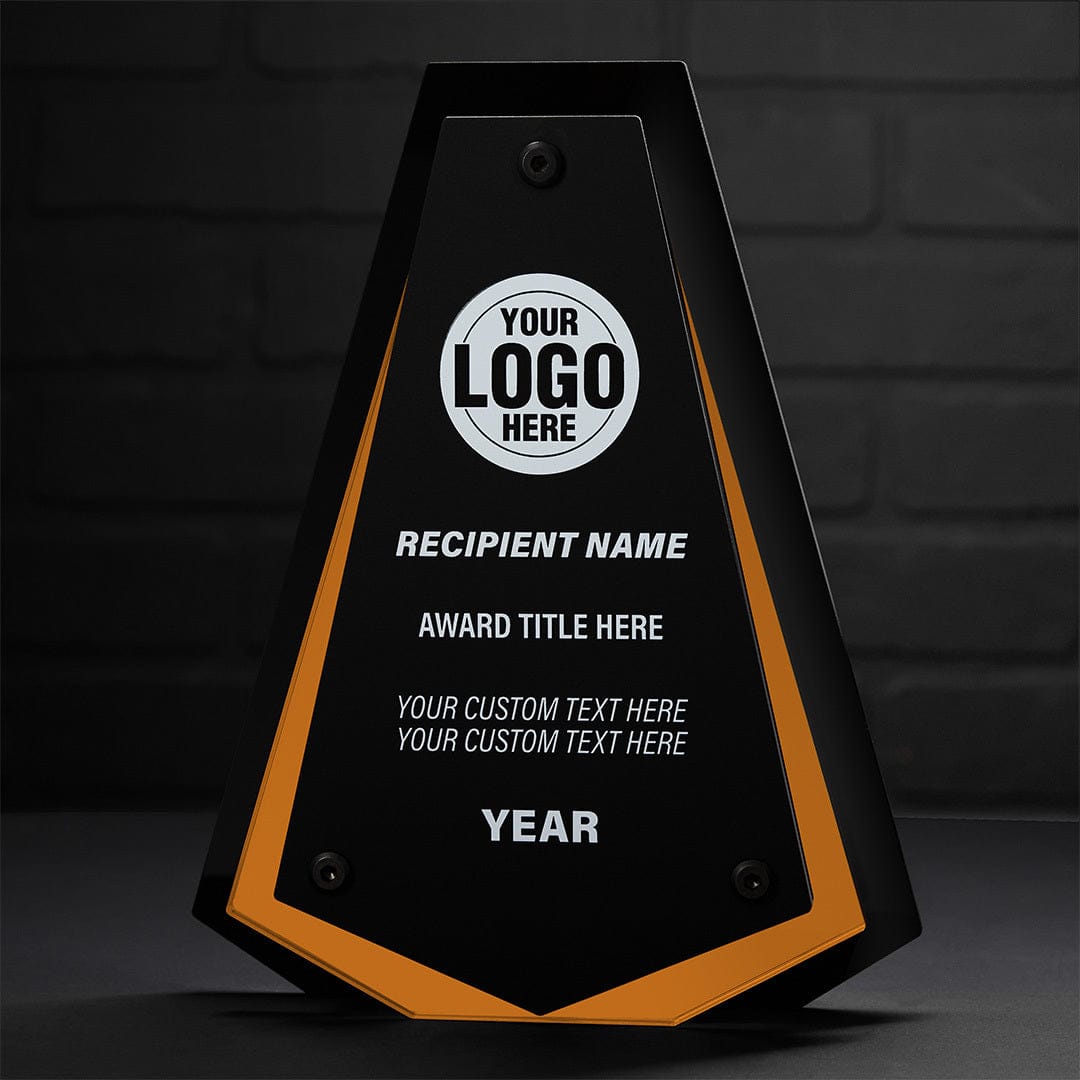 TrophySmack 10" Pinnacle Custom Acrylic Award