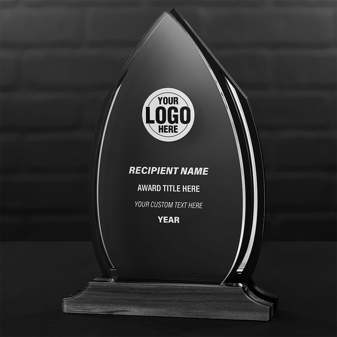 TrophySmack 10" Spear Custom Acrylic Award
