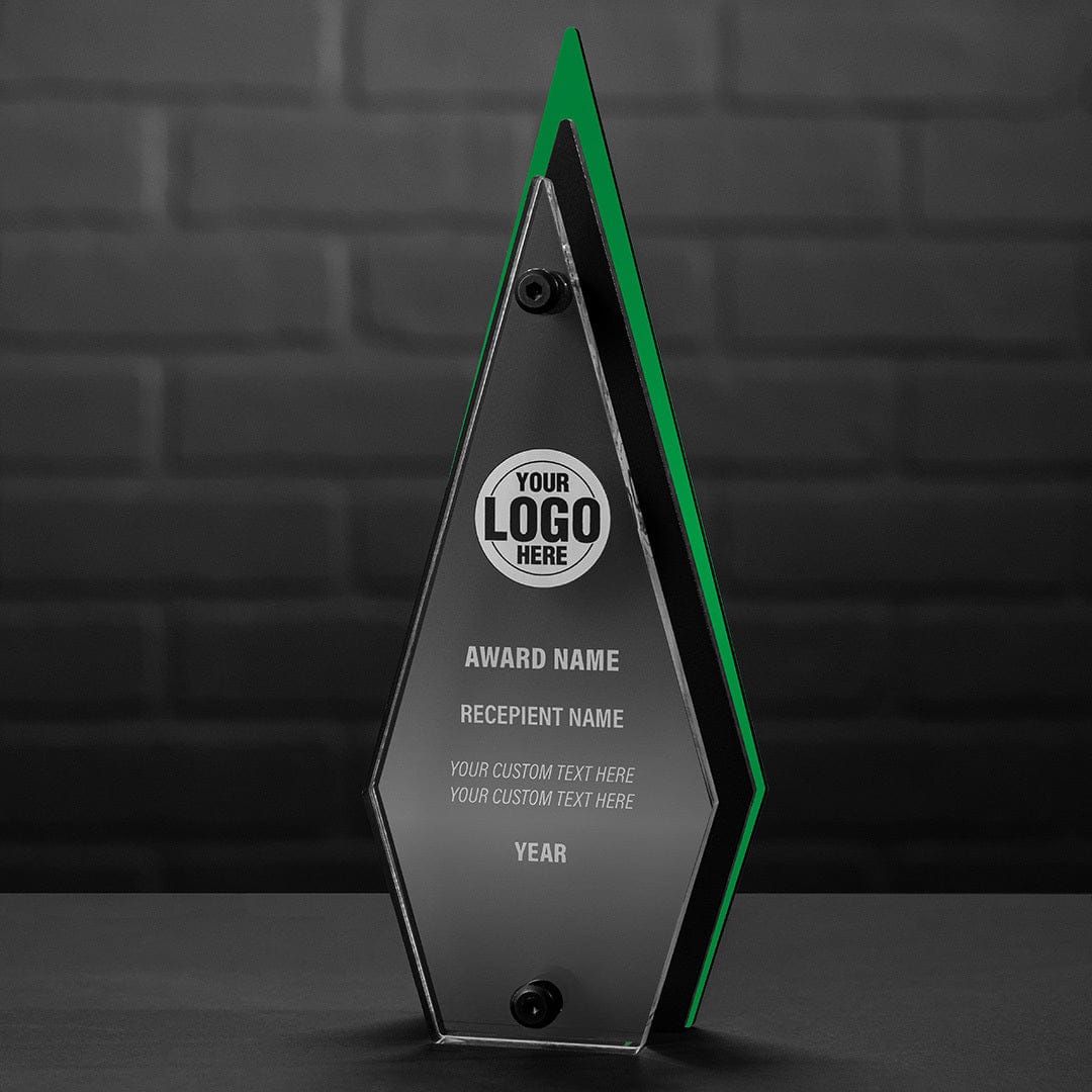 TrophySmack 11" Edge Custom Acrylic Award