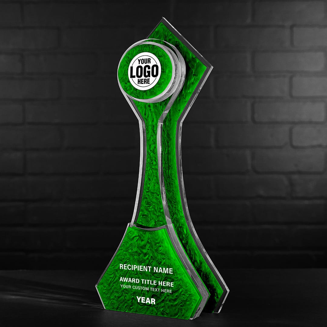 TrophySmack 14" Skyward Custom Acrylic Award