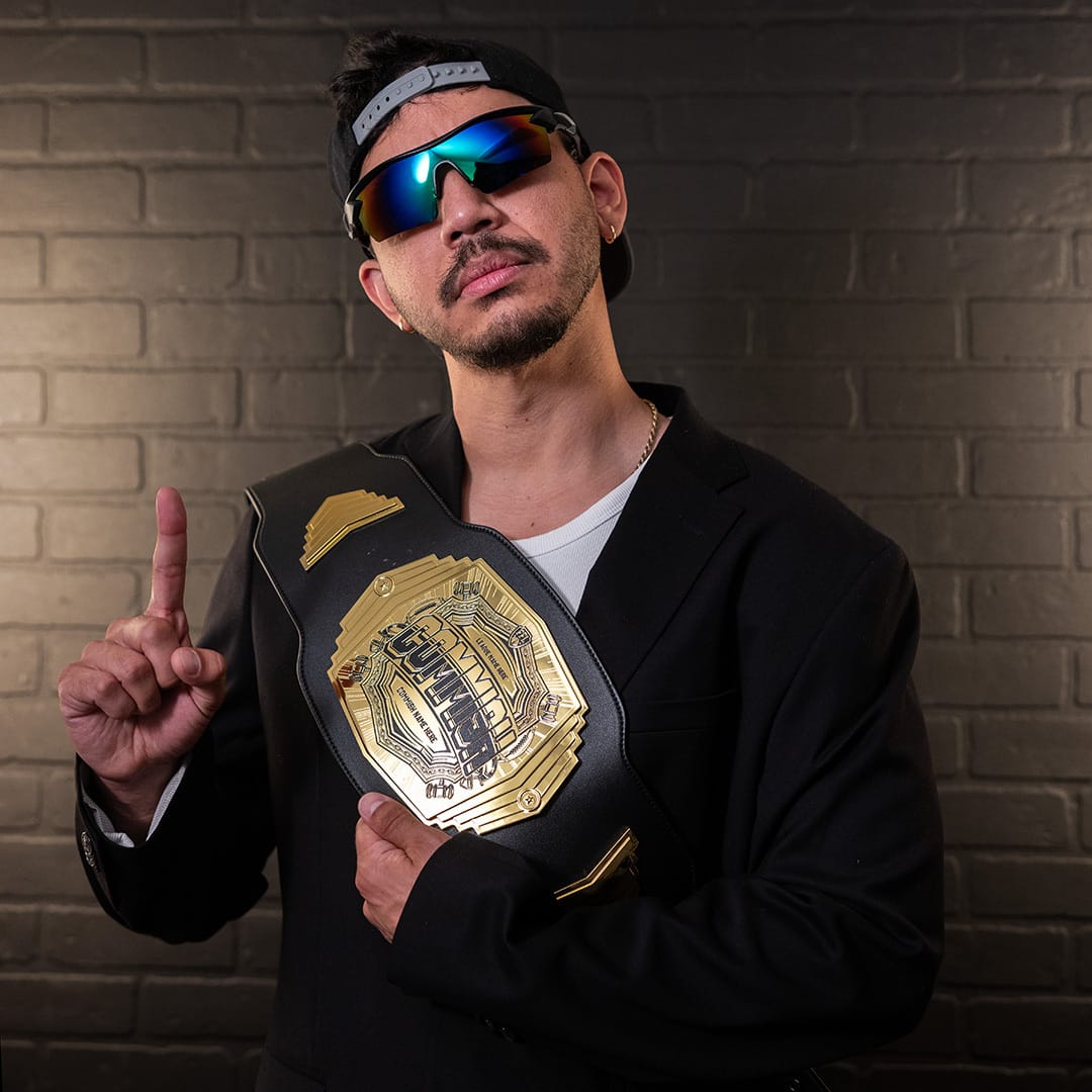 TrophySmack 2lb Commish Fantasy Football Custom Championship Belt