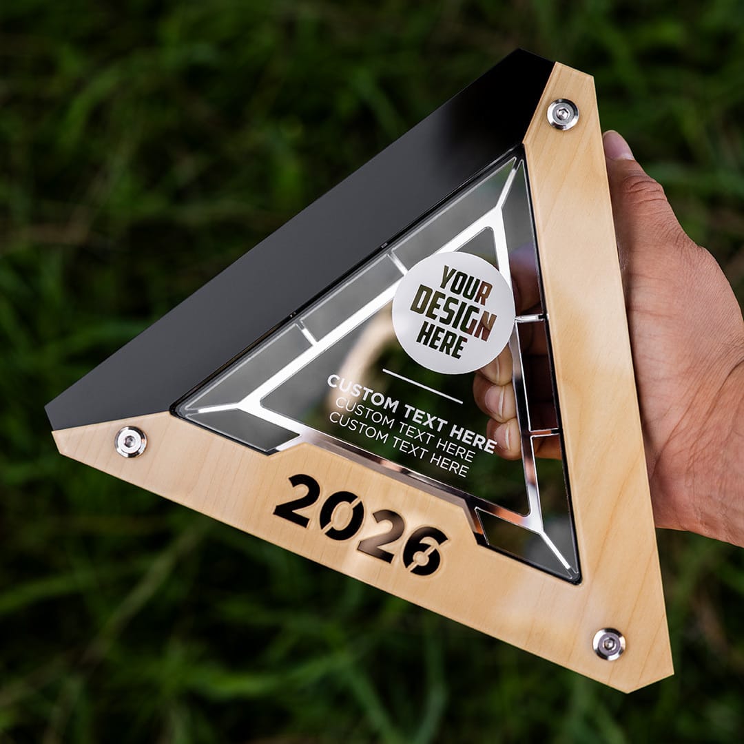TrophySmack 7" Delta Custom Acrylic Award