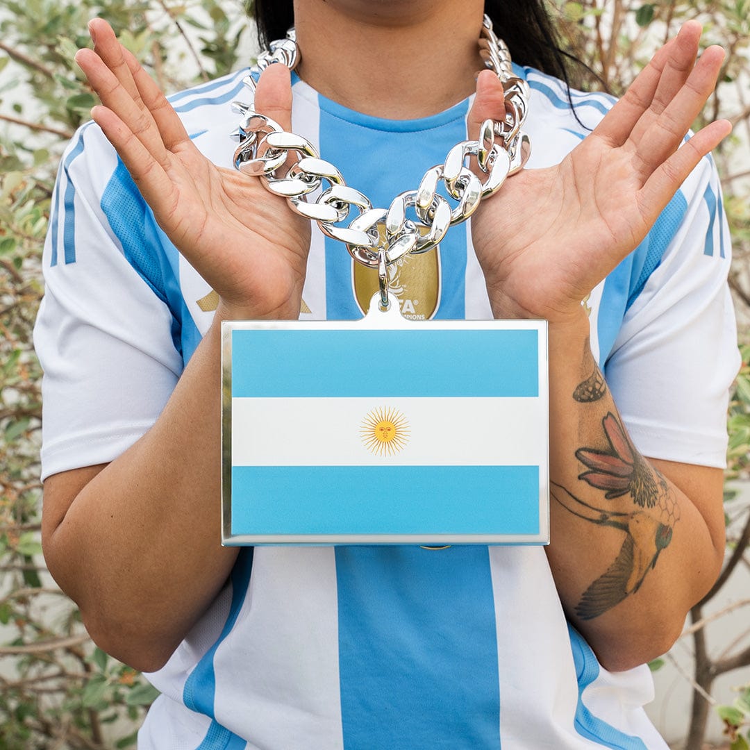 TrophySmack Country Flag Chromatic Chains - Select Your Country