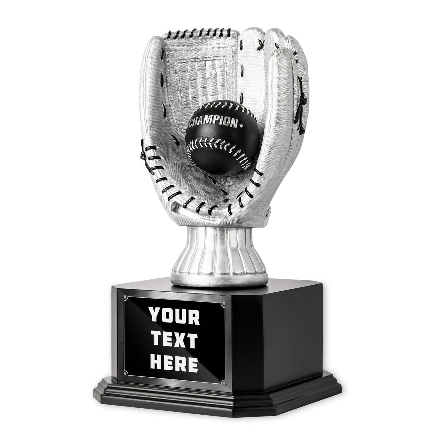 TrophySmack Custom Baseball Square Base Trophy