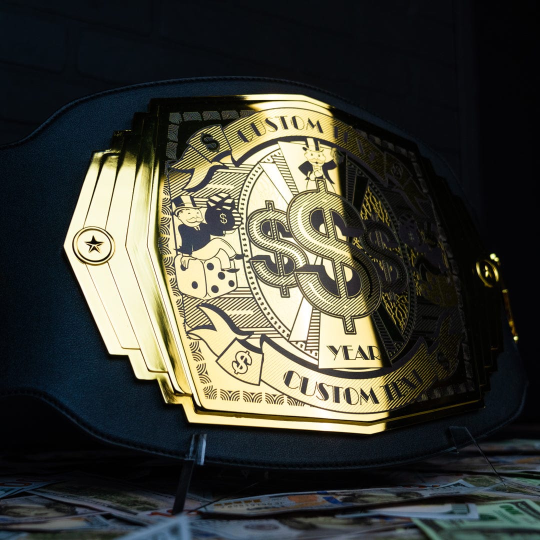 TrophySmack Custom Monopoly 6lb Championship Belt