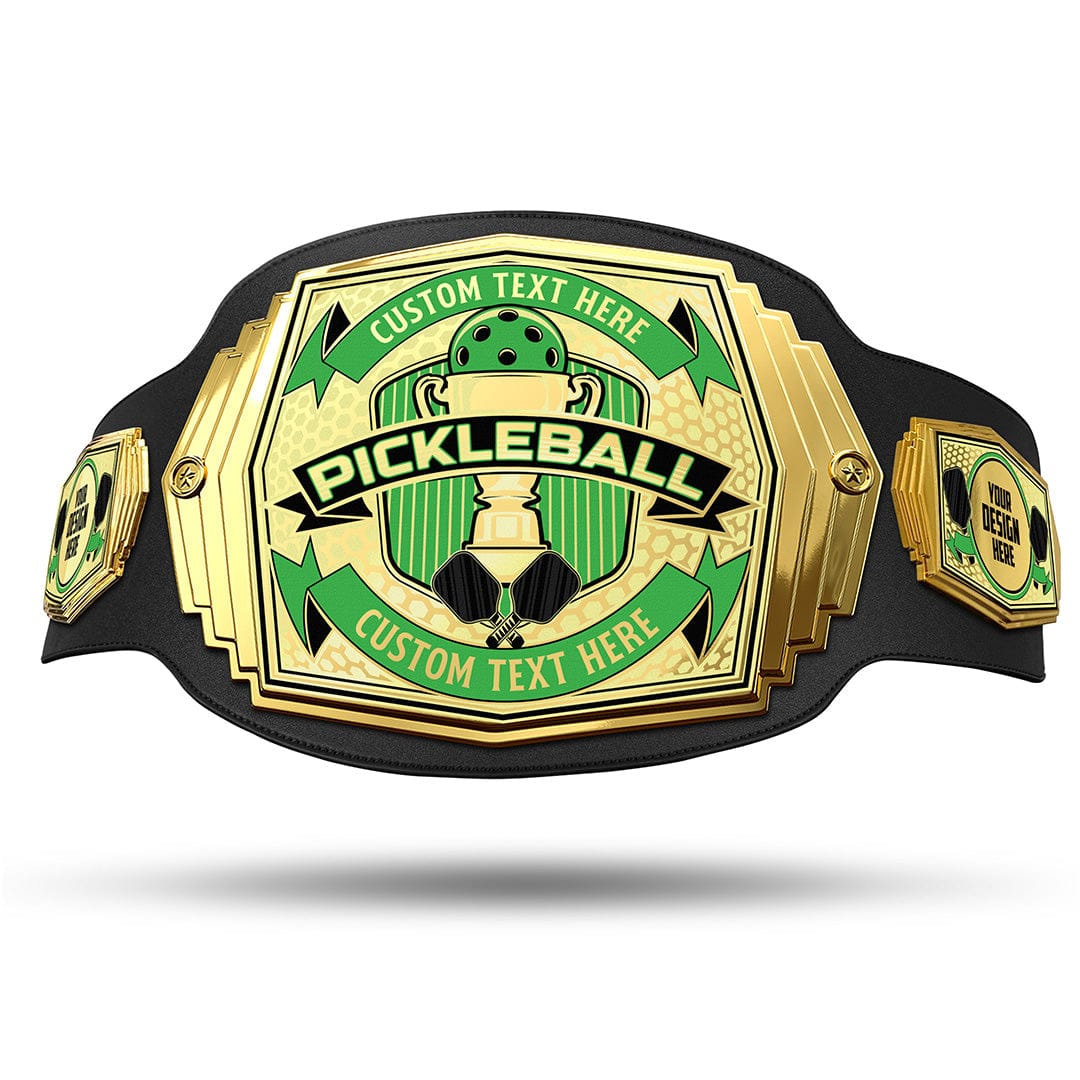 TrophySmack Custom Pickleball Championship Belt