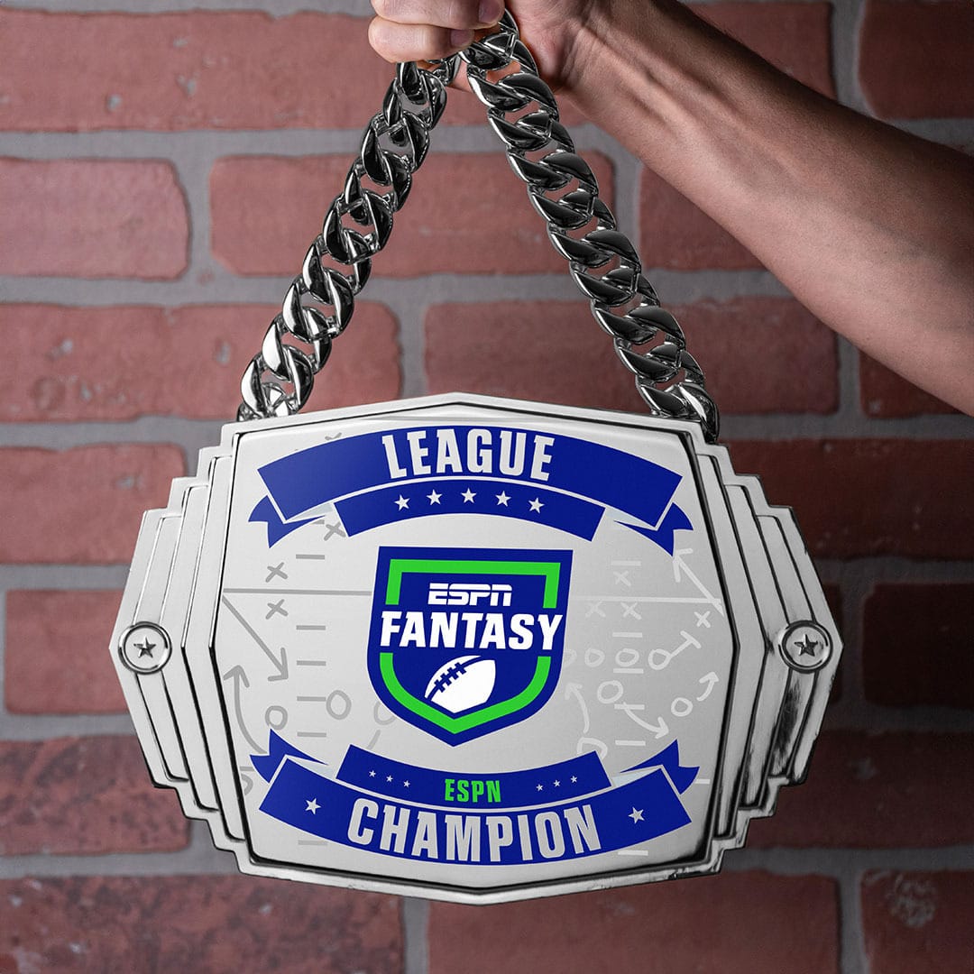 TrophySmack Custom XL ESPN Champion Turnover Chain 5lb.