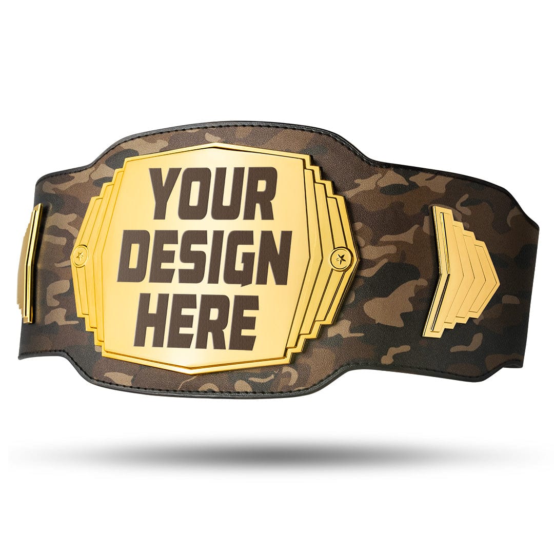 TrophySmack "Design Your Own" 2lb Championship Belt - Youth Size Title Belt