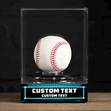 TrophySmack "Design Your Own" Large Spinning Display Case