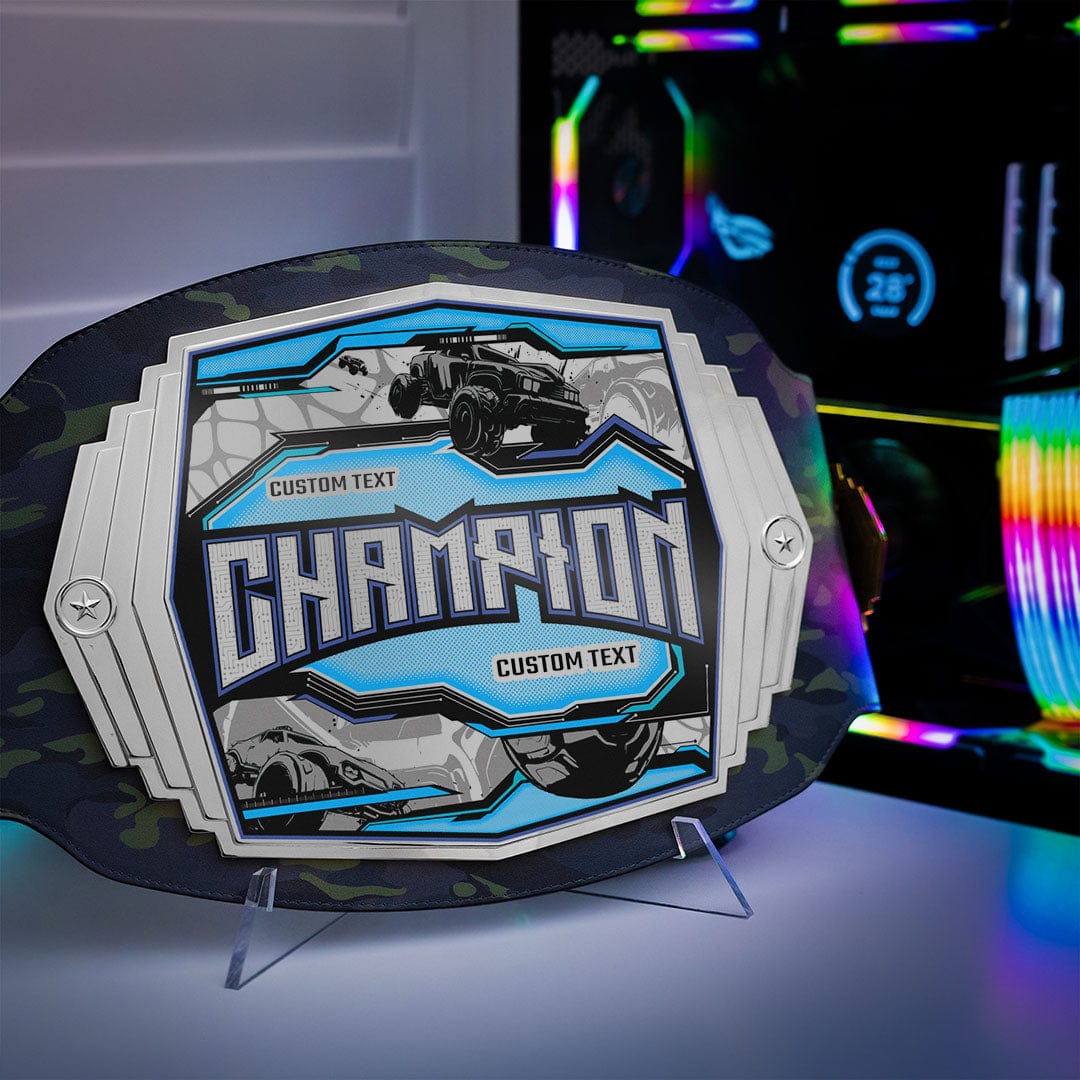 TrophySmack Esports Rocket Soccer 6lb Custom Championship Belt