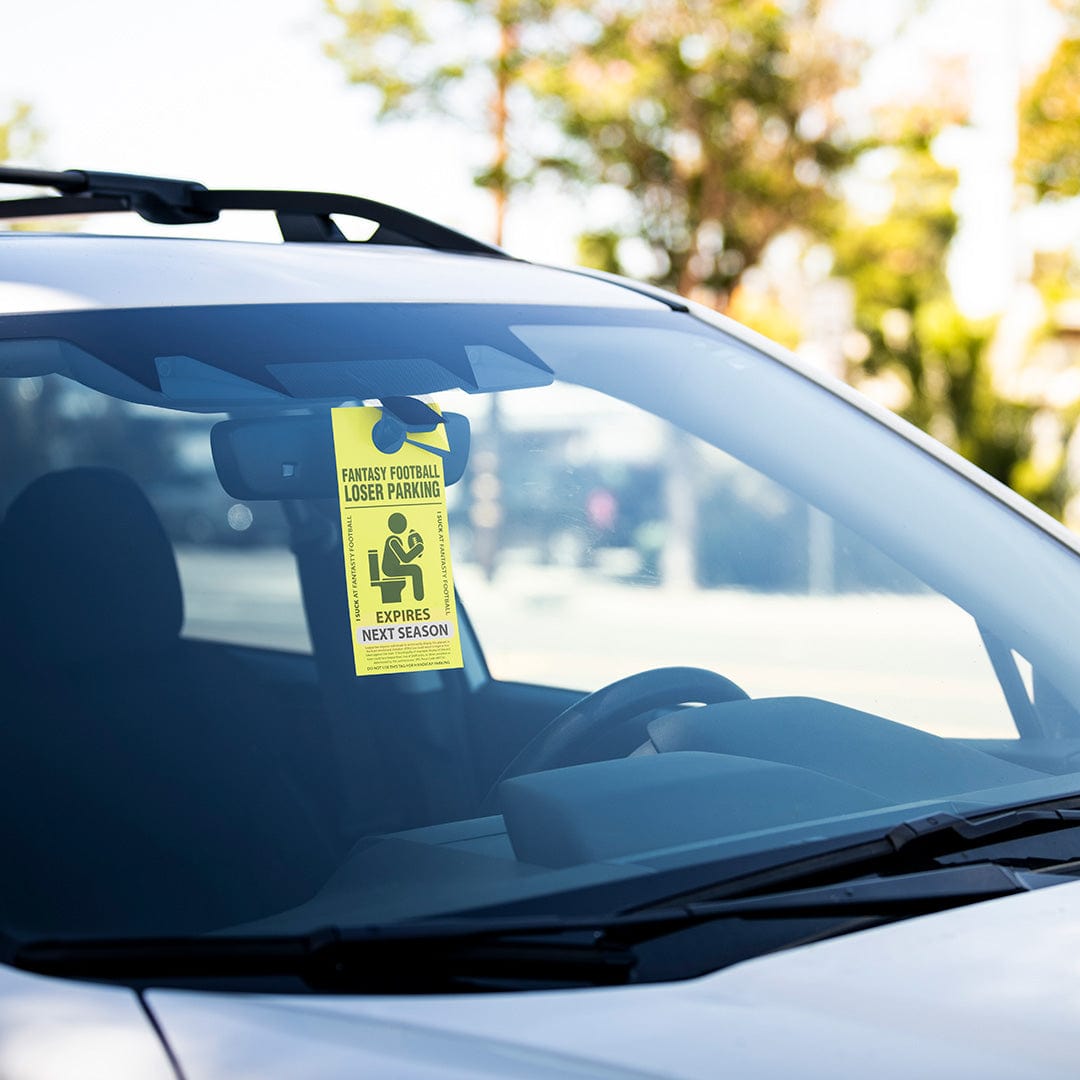 TrophySmack Fantasy Football Loser Parking Placard