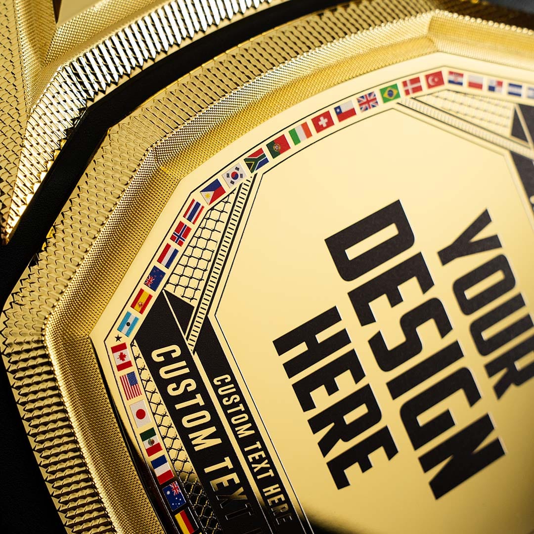 TrophySmack Fight Sports Legend 6lb Championship Belt