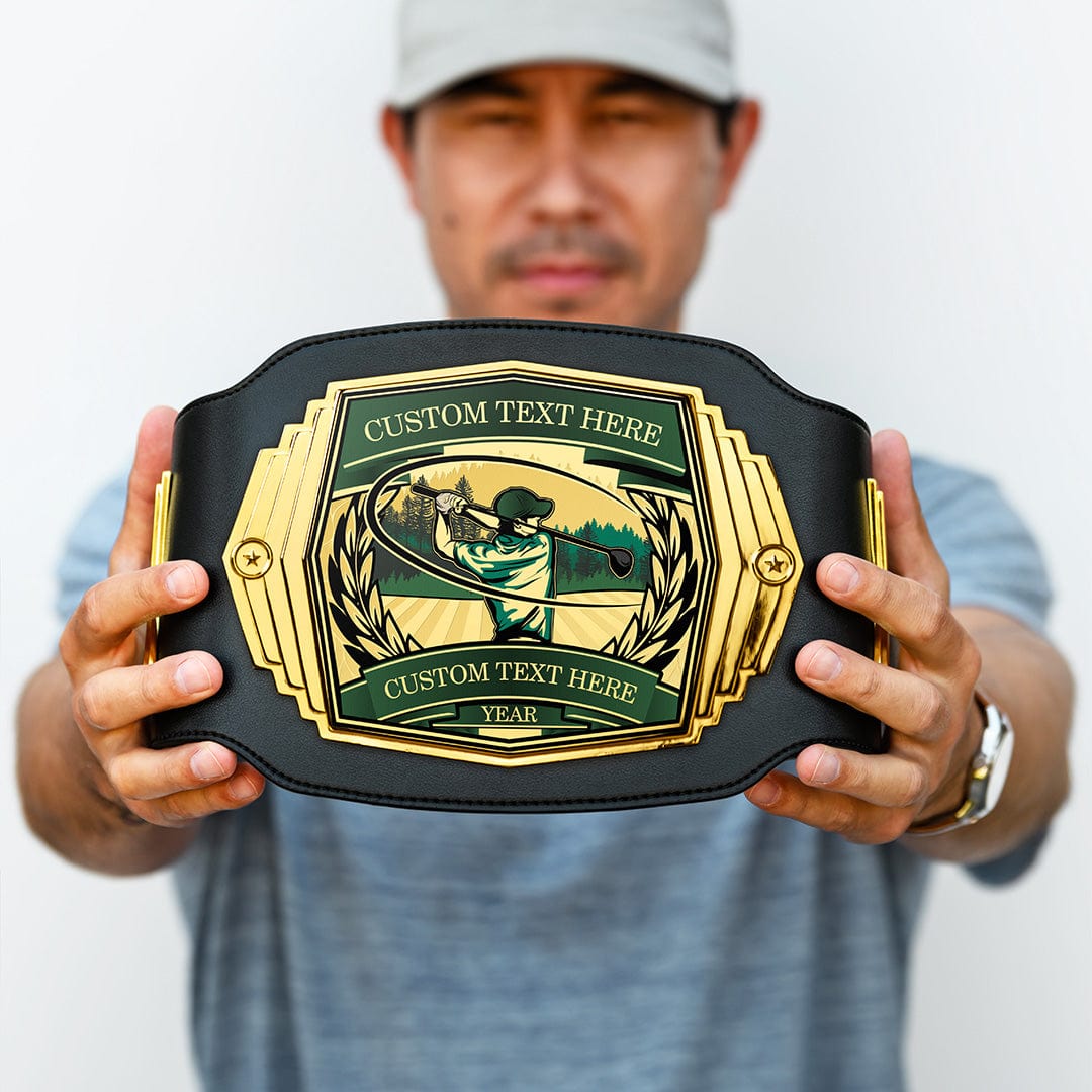 TrophySmack Golf Swing 2lb Customizable Youth Belt