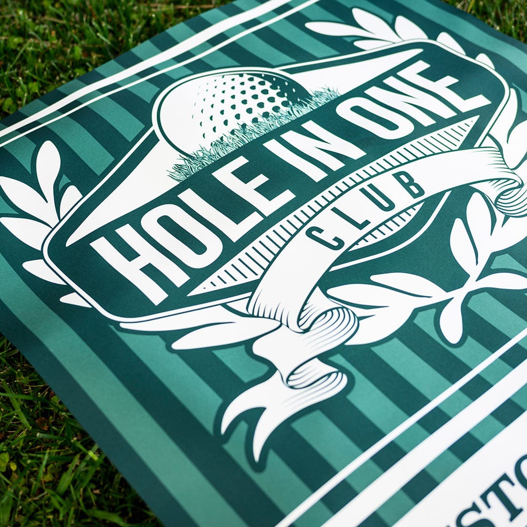 TrophySmack Hole in One Club Golf Banner