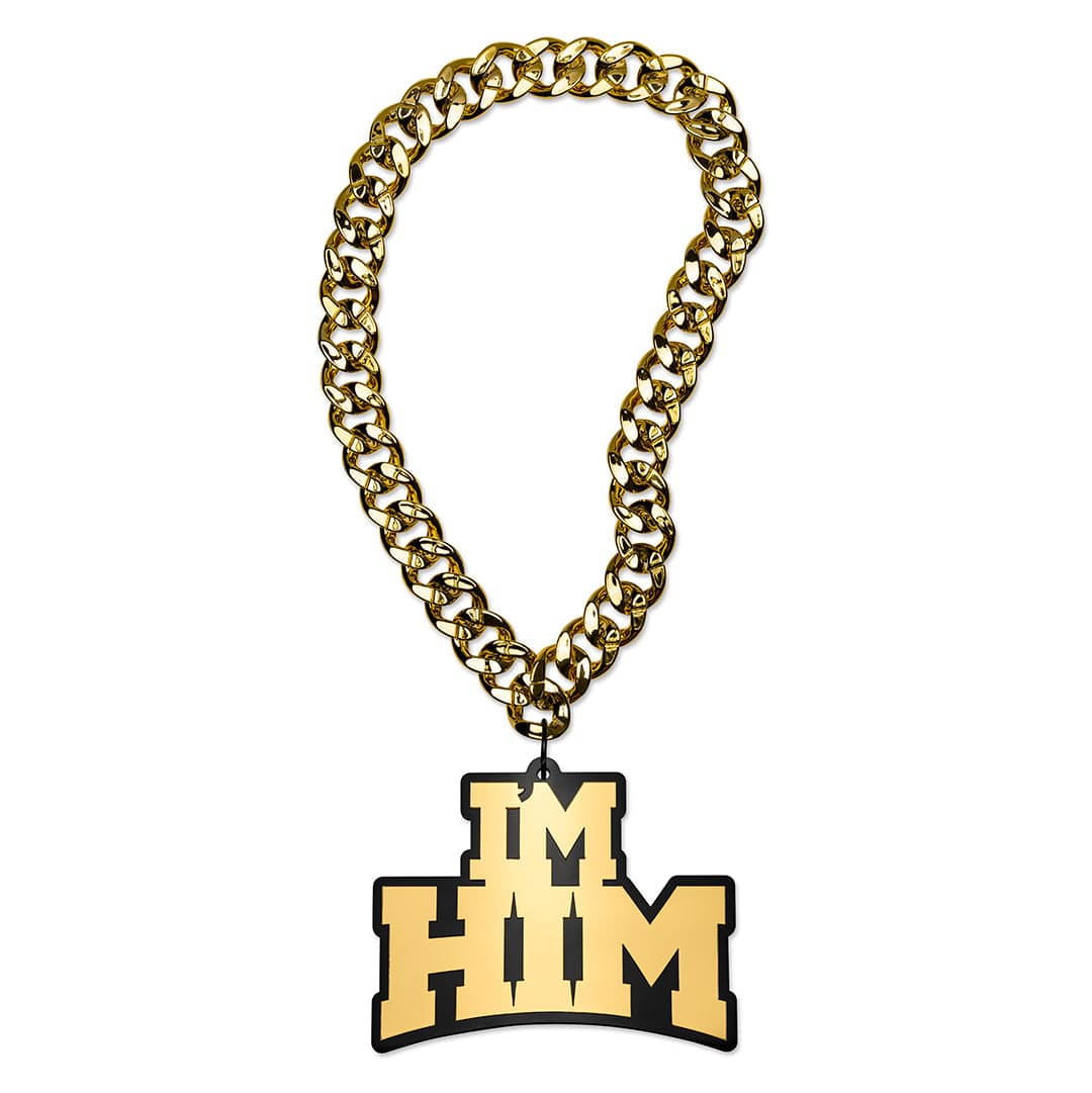 TrophySmack "I'm Him" Chromatic Turnover Chain