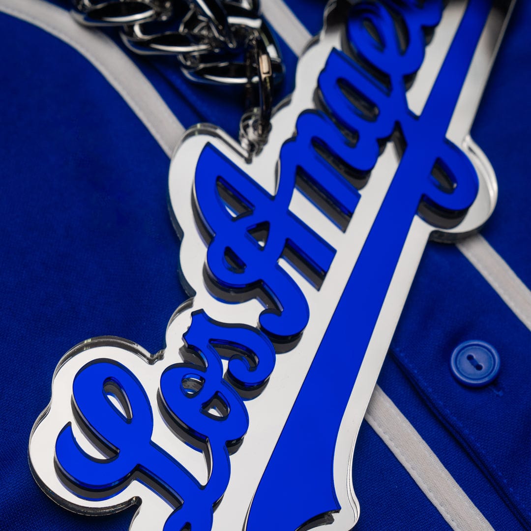 TrophySmack Los Angeles Dodgers Script Logo MLB Chromatic Chain