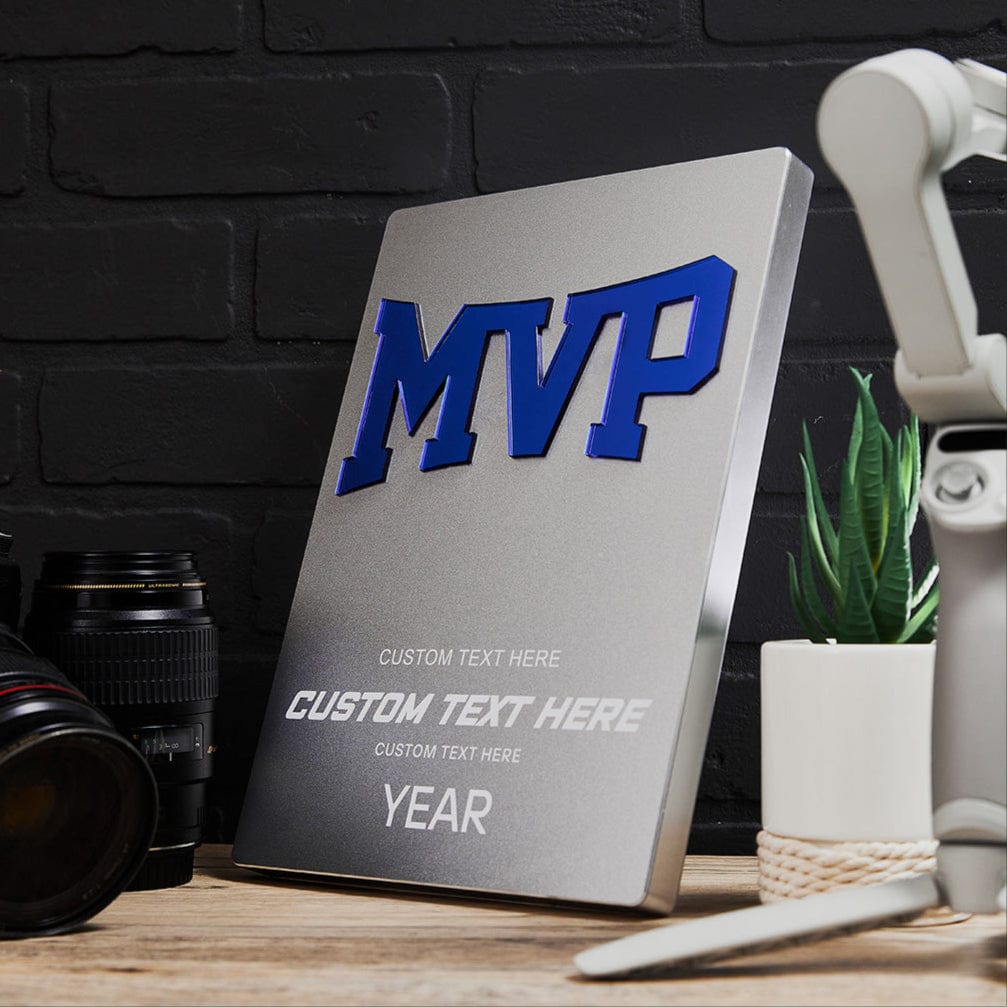 TrophySmack MVP Custom Metal Plaque