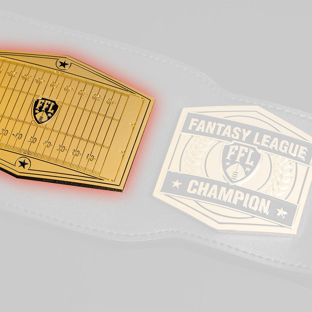 TrophySmack Side Plate Replacement for Gold Championship Belt