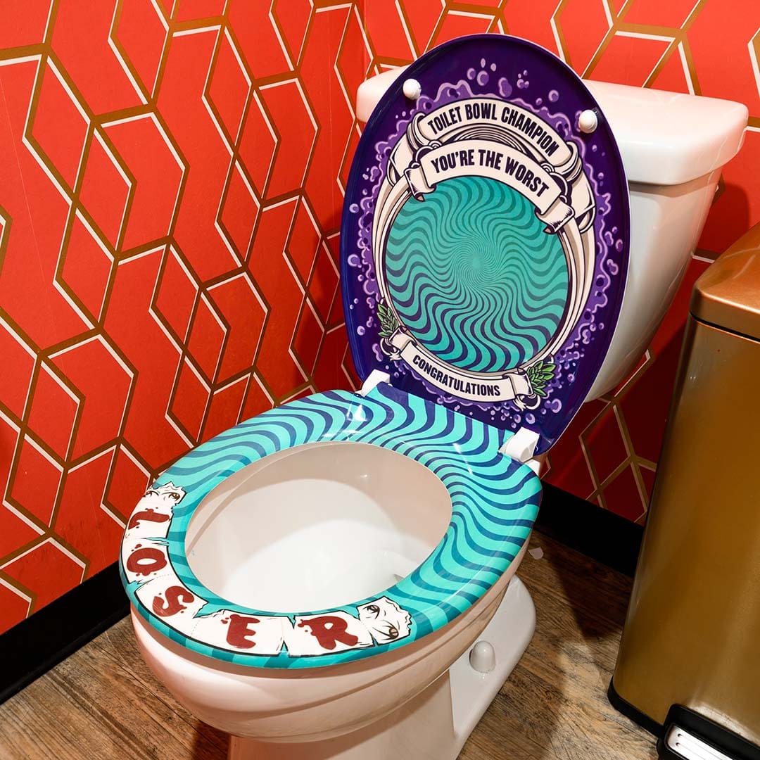 TrophySmack Toilet Seat Loser Award