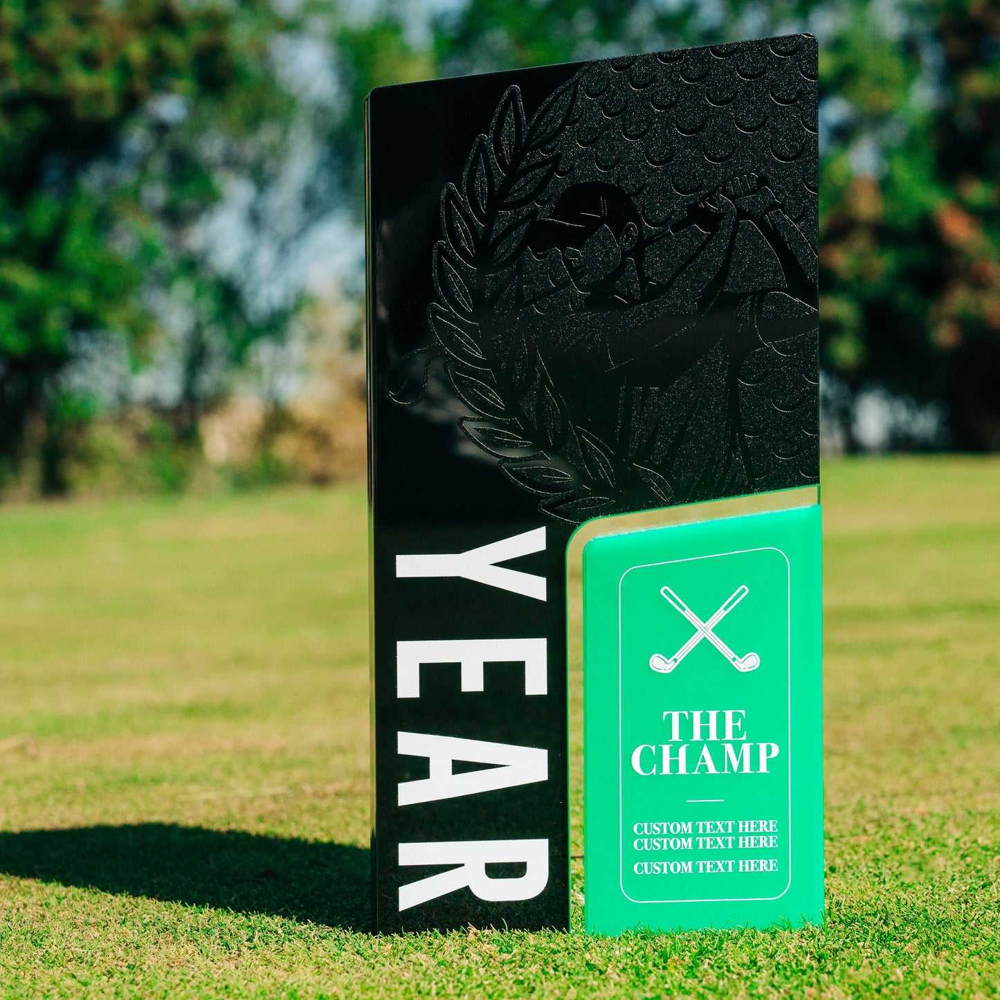 TrophySmack Ultimate Golf Acrylic Award