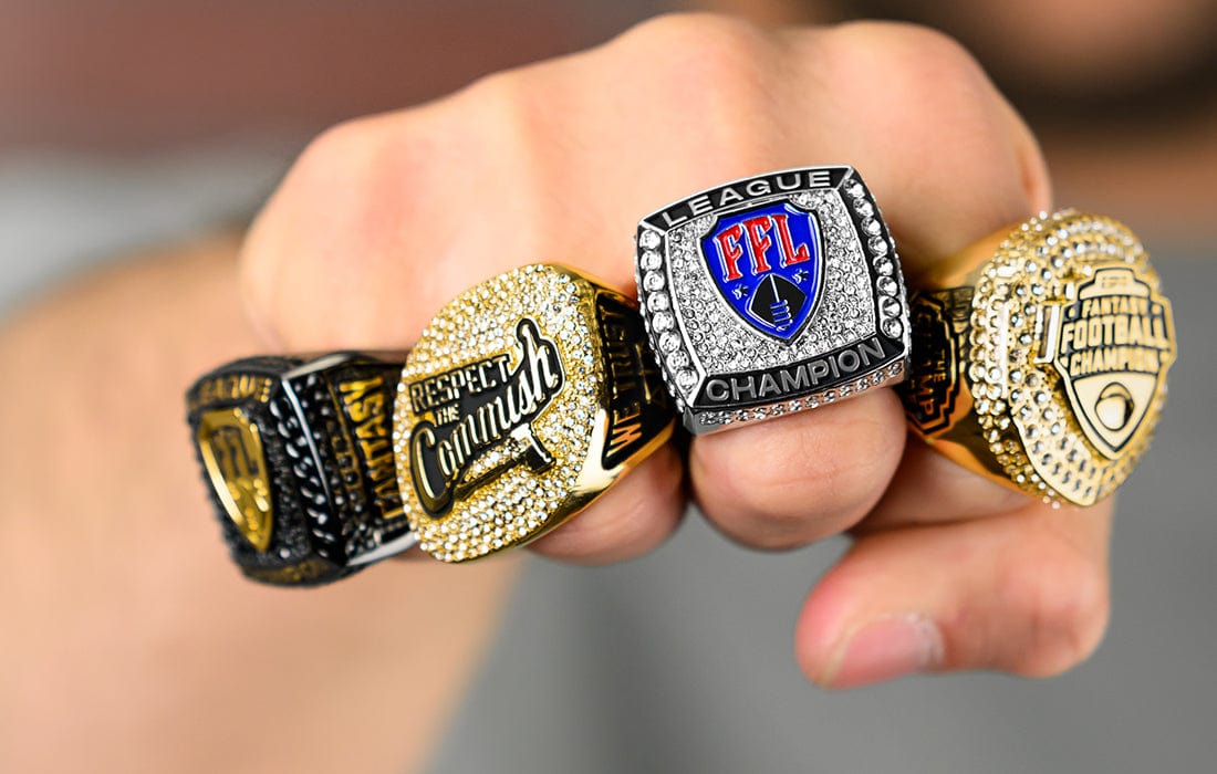 Fantasy Baseball Rings Championship Rings - Fantasy Rings for Winners - TrophySmack