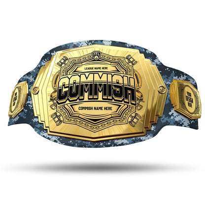 Commish 6lb Fantasy Football Custom Championship Belt