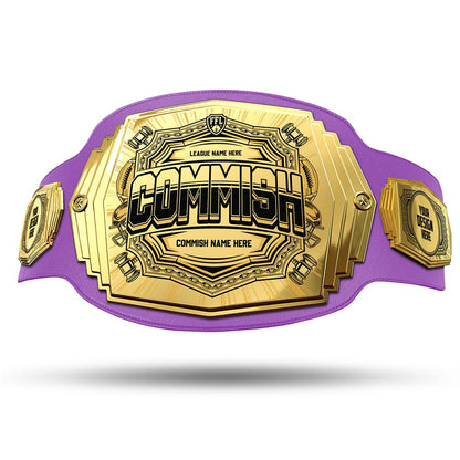 Commish 6lb Fantasy Football Custom Championship Belt