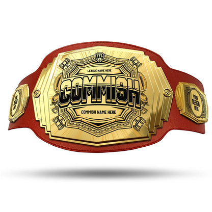 Commish 6lb Fantasy Football Custom Championship Belt