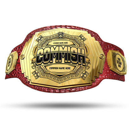 Commish 6lb Fantasy Football Custom Championship Belt