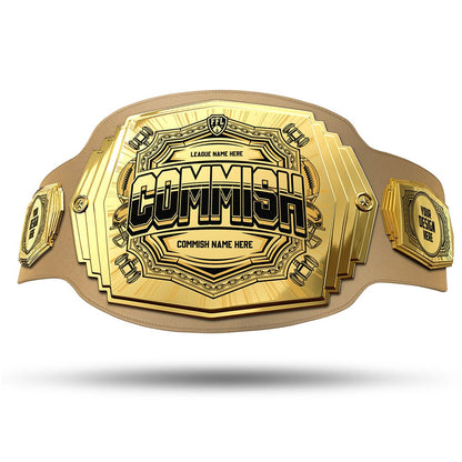 Commish 6lb Fantasy Football Custom Championship Belt
