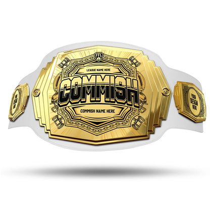 Commish 6lb Fantasy Football Custom Championship Belt