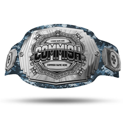 Commish 6lb Fantasy Football Custom Championship Belt