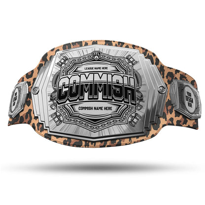 Commish 6lb Fantasy Football Custom Championship Belt