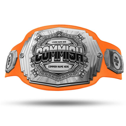 Commish 6lb Fantasy Football Custom Championship Belt