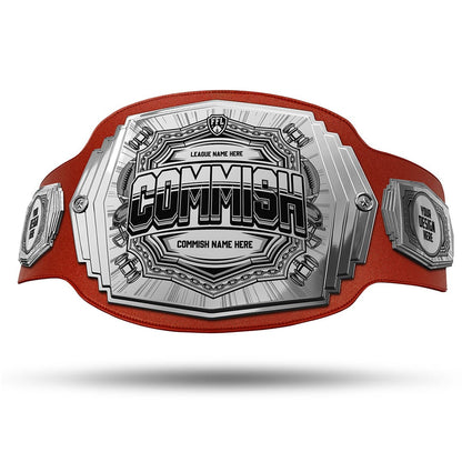 Commish 6lb Fantasy Football Custom Championship Belt