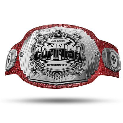 Commish 6lb Fantasy Football Custom Championship Belt