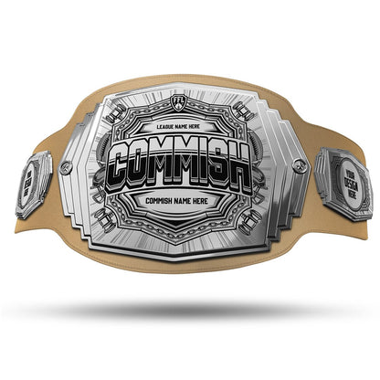 Commish 6lb Fantasy Football Custom Championship Belt