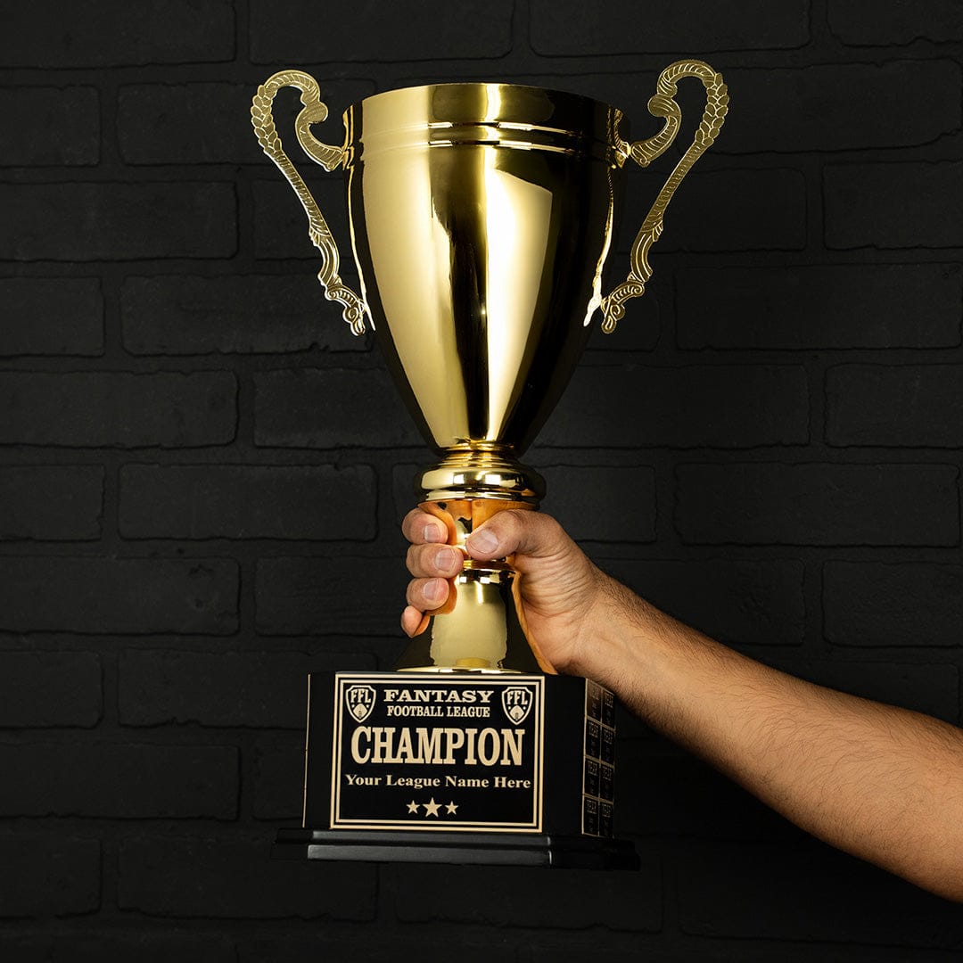 fantasychamps 20" Perpetual King's Cup Trophy - Gold