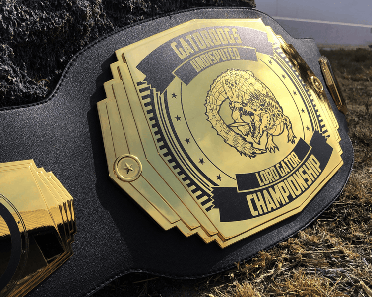 Ultimate 6lb Custom Championship Belt
