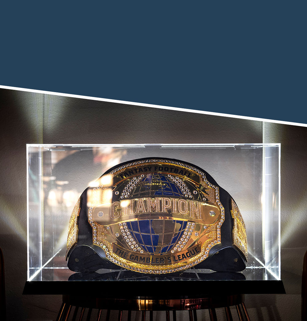 Championship Belt Acrylic Display Case