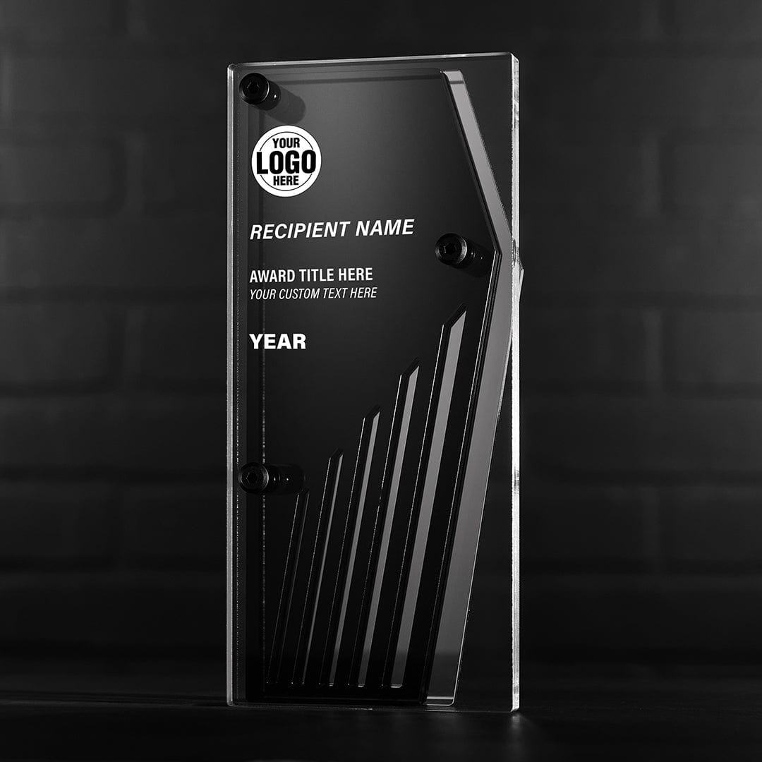 TrophySmack 10" Momentum Custom Acrylic Award