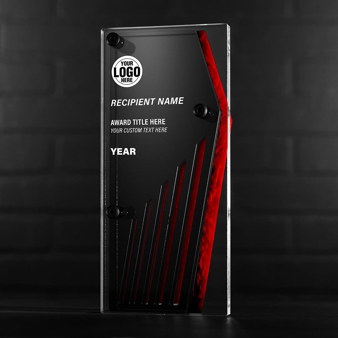 TrophySmack 10" Momentum Custom Acrylic Award