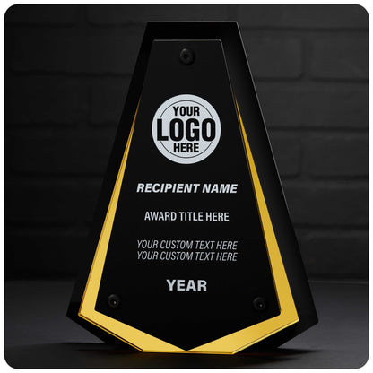 TrophySmack 10" Pinnacle Custom Acrylic Award