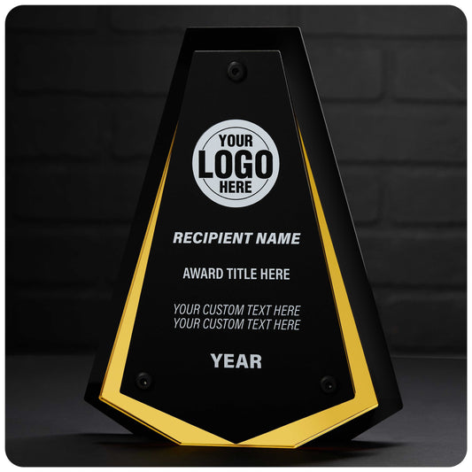 TrophySmack 10" Pinnacle Custom Acrylic Award