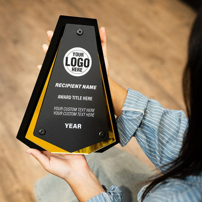 TrophySmack 10" Pinnacle Custom Acrylic Award