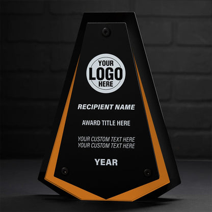 TrophySmack 10" Pinnacle Custom Acrylic Award