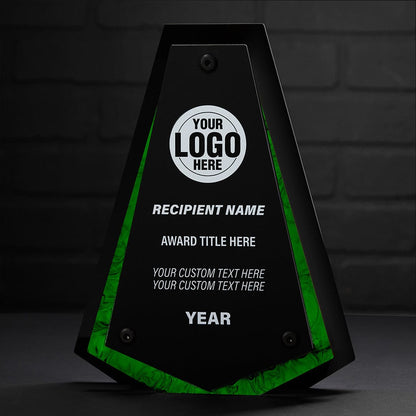 TrophySmack 10" Pinnacle Custom Acrylic Award