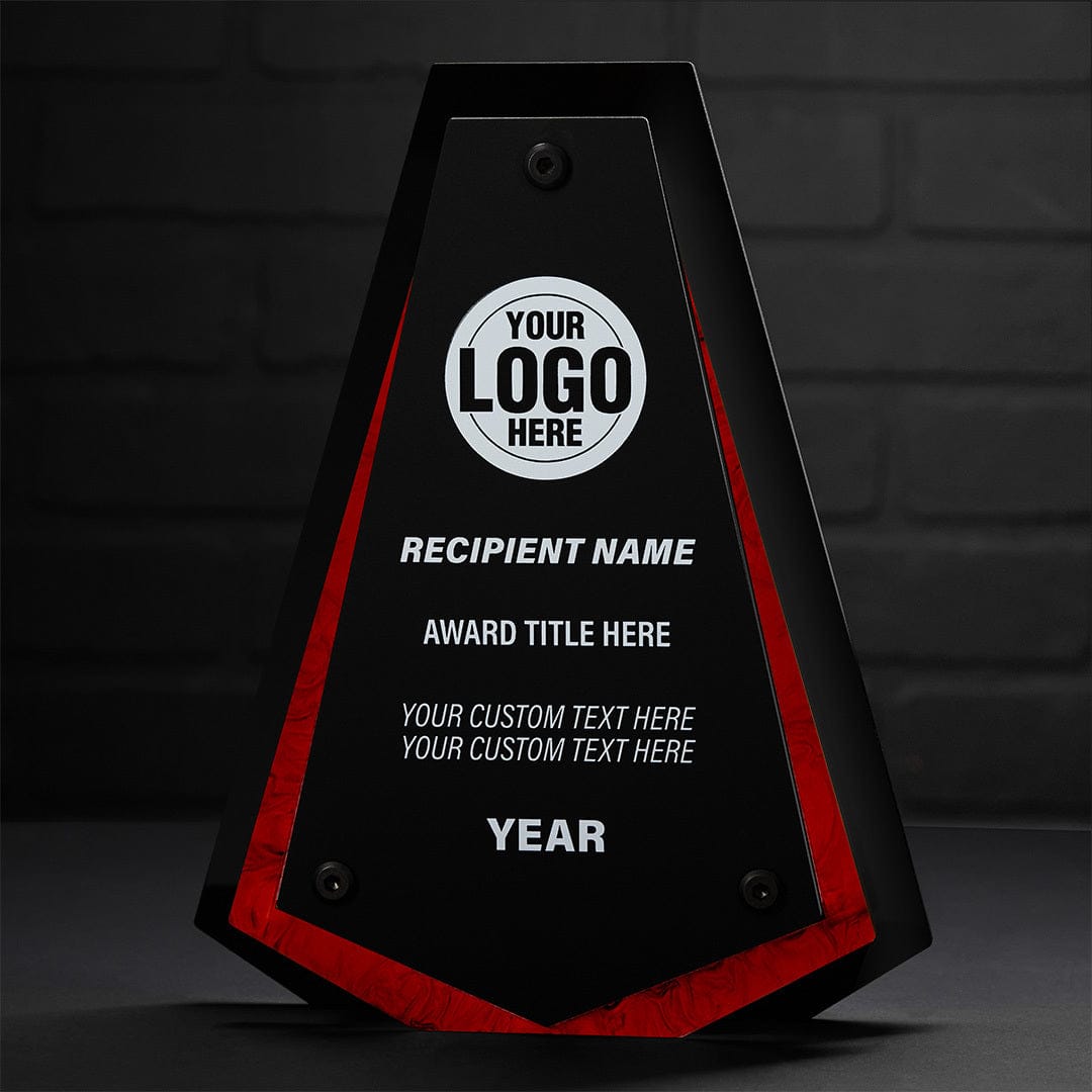 TrophySmack 10" Pinnacle Custom Acrylic Award
