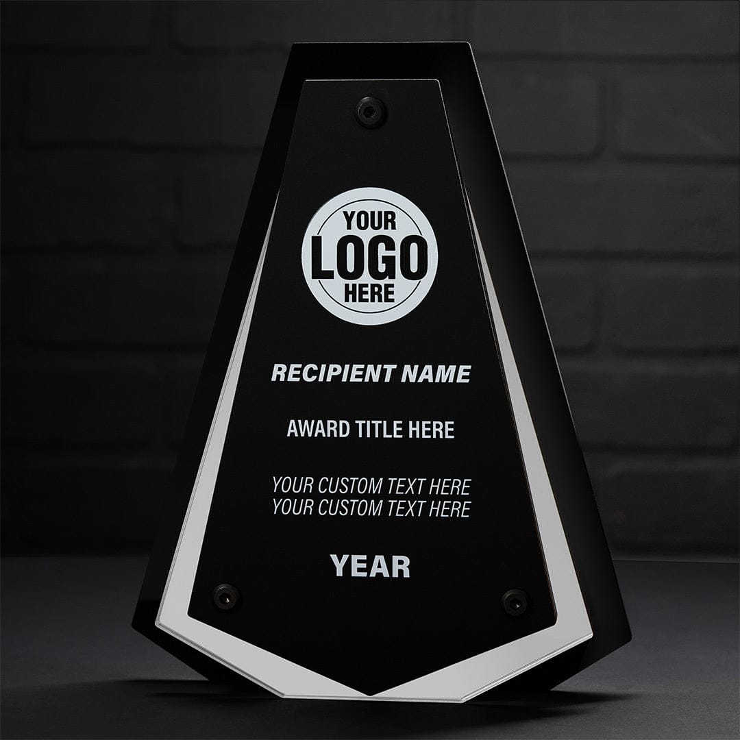 TrophySmack 10" Pinnacle Custom Acrylic Award