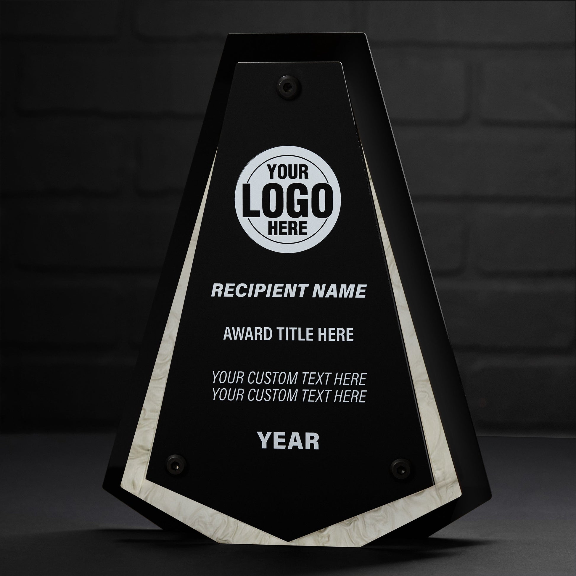 TrophySmack 10" Pinnacle Custom Acrylic Award